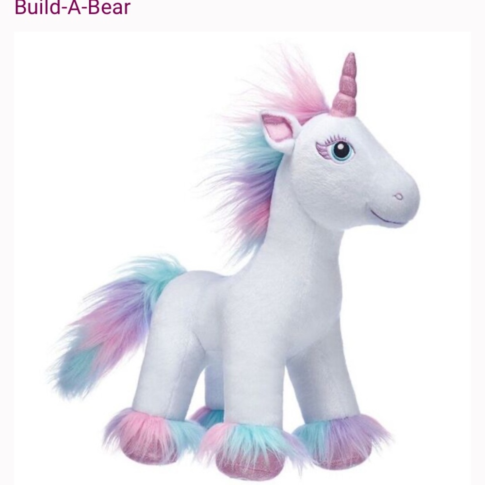 Build-a-Bear Enchanted Fairy Unicorn stuffed animal toy Gift large plush